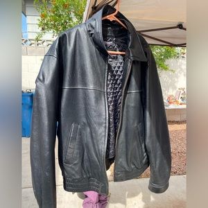 Men’s leather jacket